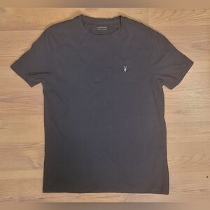 All Saints Men's Black T-shirt-